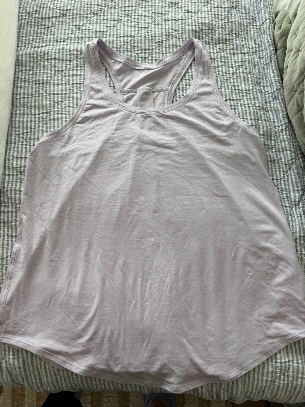 lululemon athletica Lavender Racerback Tank Sz 10